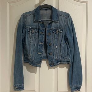 American Eagle Outfitters Light Blue Denim Jacket